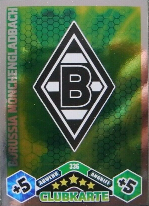 336 - BORUSSIA MÖNCHENGLADBACH - Clubkarte - MABL10/11