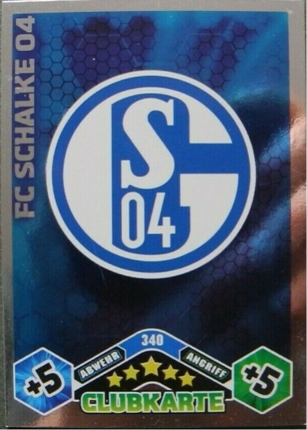 340 - FC SCHALKE 04 - Clubkarte - MABL10/11