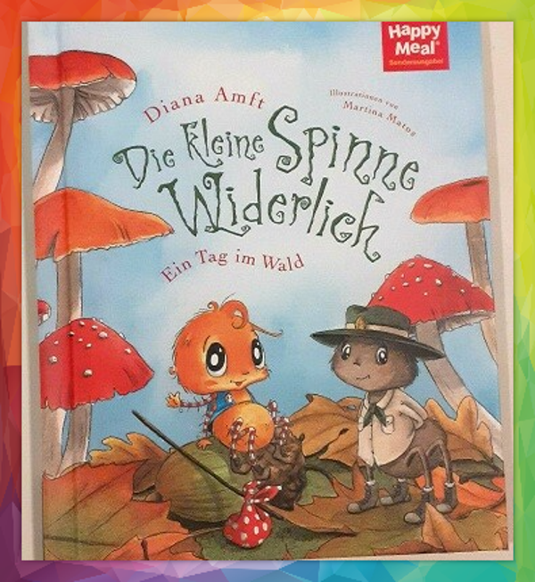 Mc Donalds Happy Meal   Die kleine Spinne Widerlich - Ein Tag im Wald