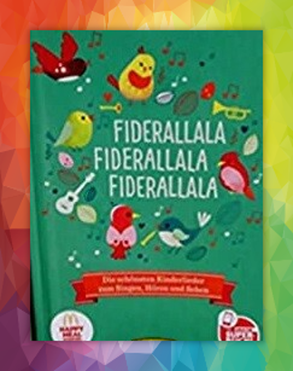 Mc Donalds Happy Meal Buch  Fiderallala : die schönsten Kinderlieder zum Singen, Hören und Sehen
