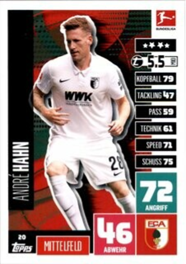 20  - Andre Hahn - Basiskarte - 2020/2021
