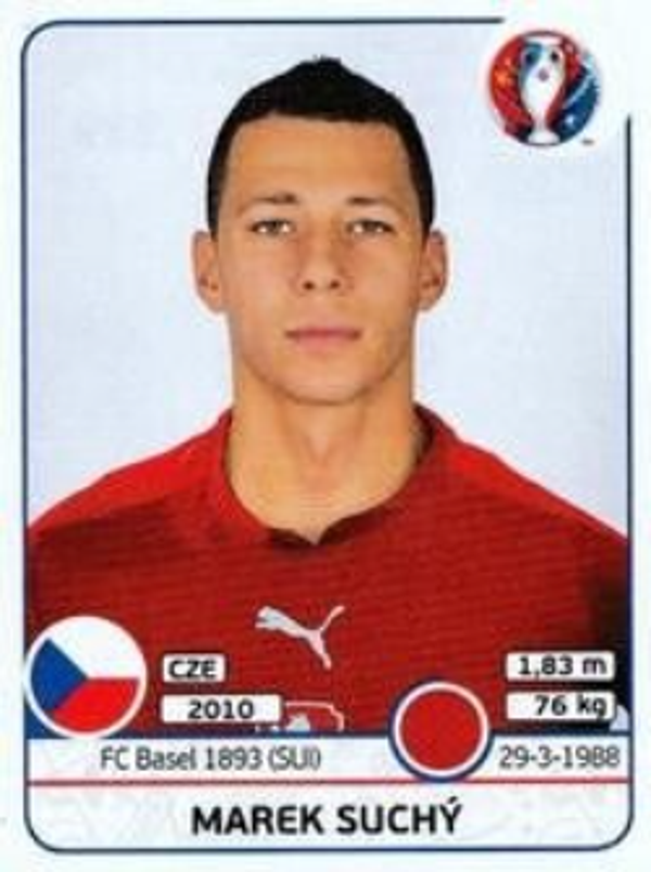 Sticker 389 - Marek Suchy - EM 2016