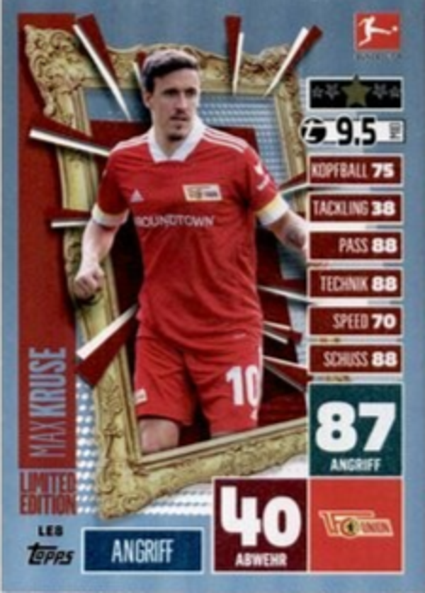 LE08 - Max Kruse - Limitierte Karte - 2020/2021