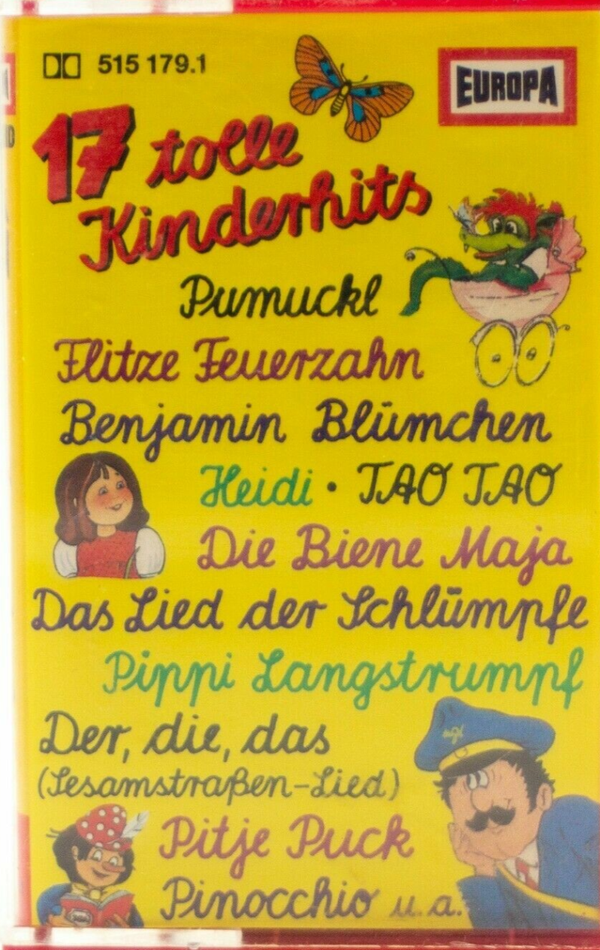17 Tolle Kinderhits [Musikkassette]