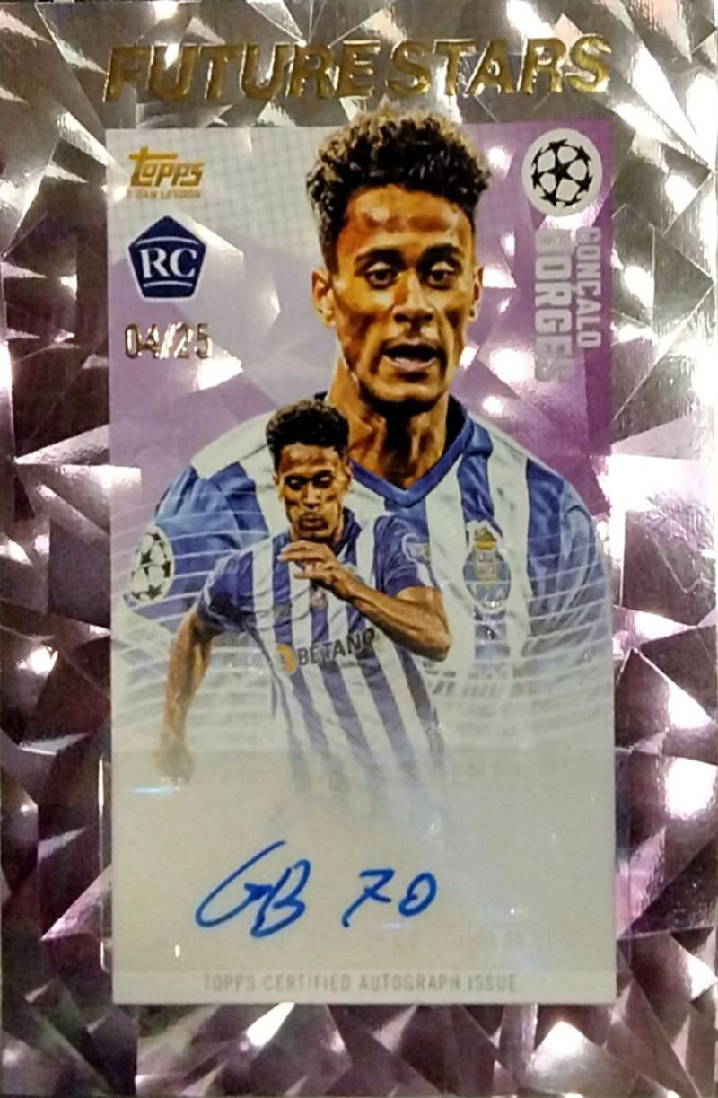 Goncalo Borges - Future Stars RC - Auto /25