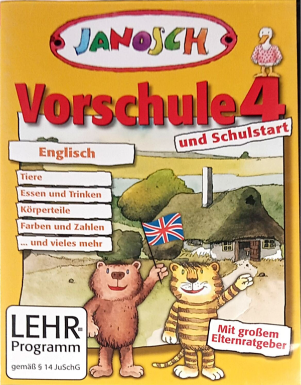 Janosch: Vorschule 4 - Englisch
