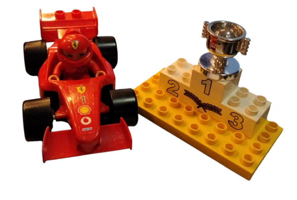 LEGO Duplo 4693 – Ferrari F1 Rennwagen (Komplettset)