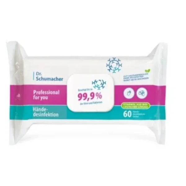 Professional for you – Händedesinfektion Wipes (60 Tücher)