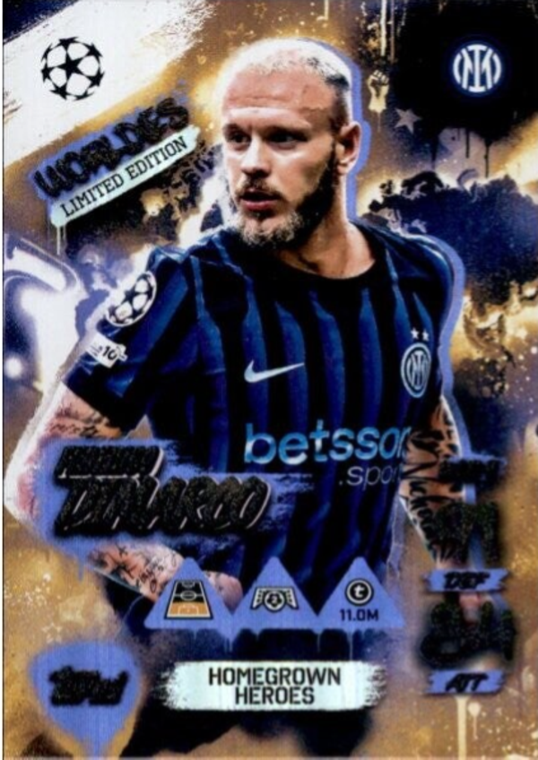 WLE9 - Federico Dimarco - Worldies Limited Edition - Topps Match Attax Champions League 2025/26