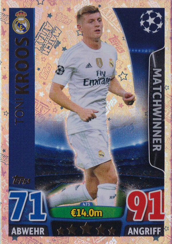 473 - Toni Kroos - Matchwinner - Champions League 2015/16