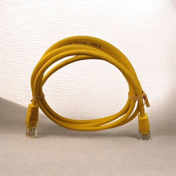 Original LAN-/Netzwerk-Patchkabel – RJ45, Gelb (neu ohne OVP)