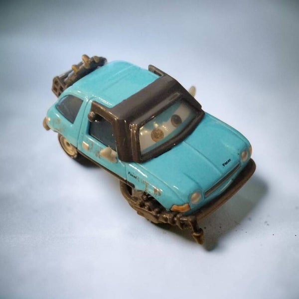 Mattel Disney Cars 2 – Petey Pacer Diecast-Modell (1:55) – seltene „Gurken“-Rarität