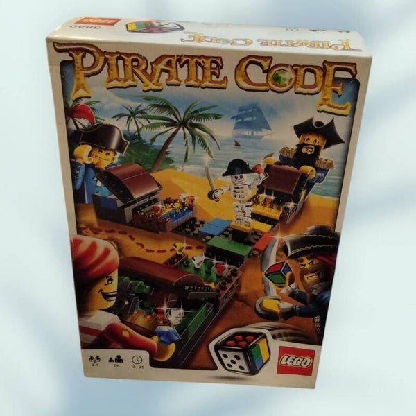 LEGO Games 3840 – Pirate Code Brettspiel (2009) – 100% Komplett im Originalkarton