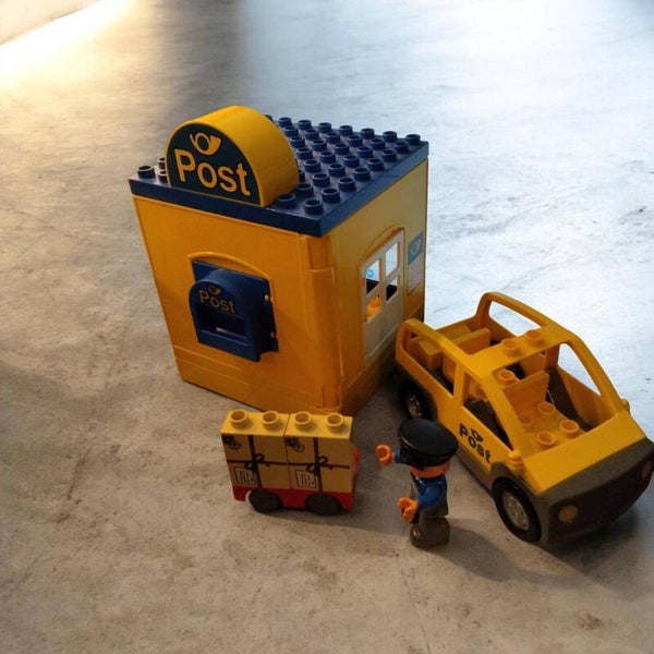 LEGO Duplo 4662 – Postamt Kernset (Second Hand) mit Postauto & Figur