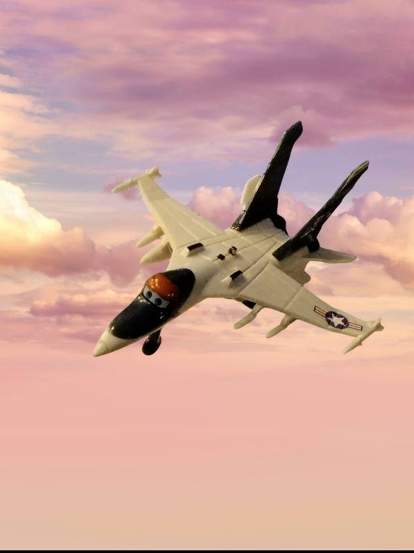 Mattel Disney Planes – Echo Kampfjet #17 Diecast-Modell (1:55) – Seltene Rarität