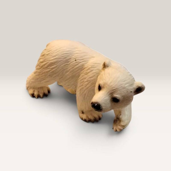 Schleich 14358 – Eisbärjunges / Eisbärenbaby gehend (Wild Life) – Rarität von 2005/2006