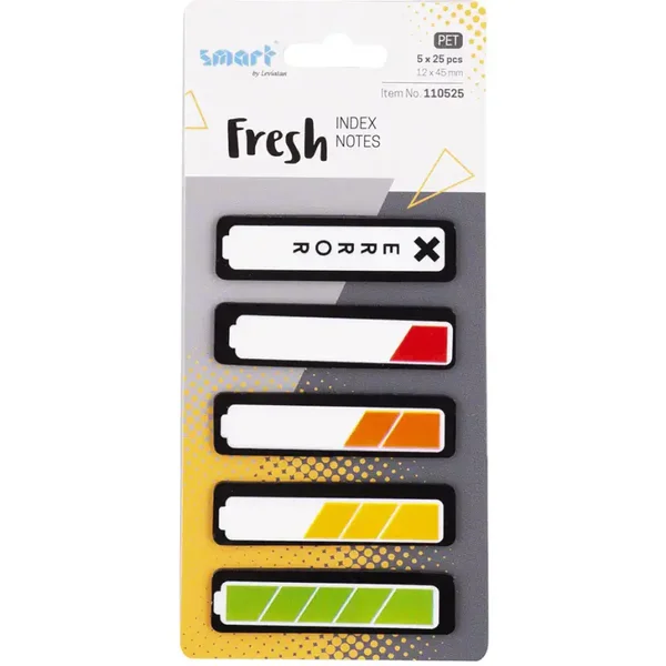 Indexierlaschen SMART BATTERY 12x45mm 5x25Stk. 110525