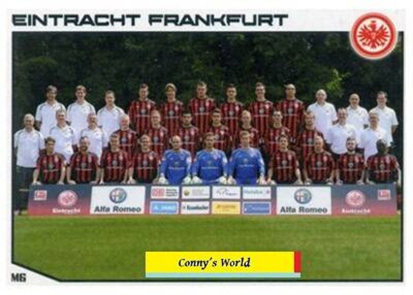 M6 - Eintracht Frankfurt  - Team Karte - MABL13/14