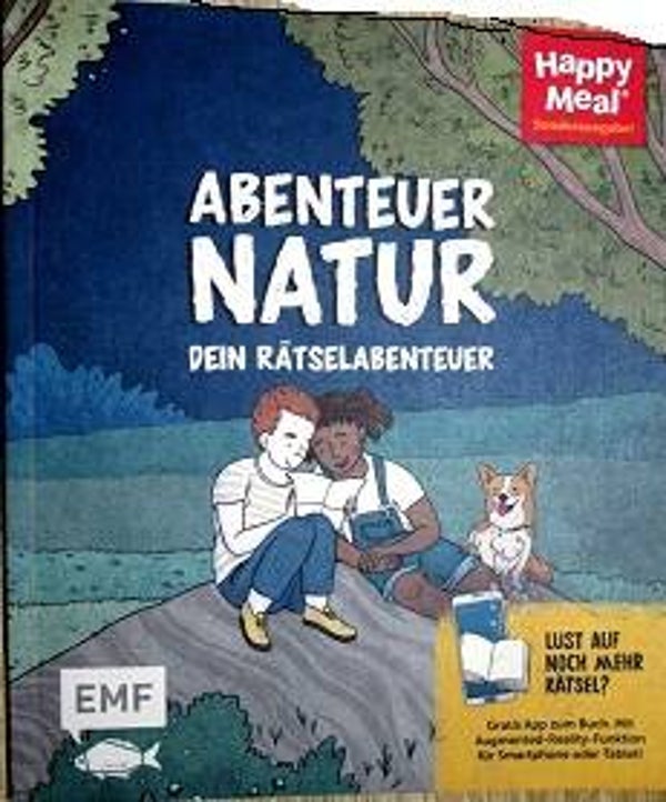 Mc Donalds Happy Meal Buch "Abenteuer Natur."
