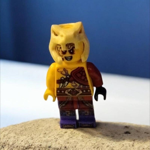 LEGO Ninjago Minifigur – Kapau Anacondrai-Krieger mit Knochenhelm (Second Hand)