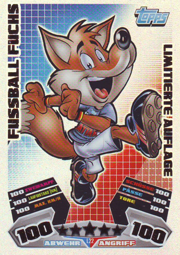 L22 - FUSSBALL FUCHS - Limitierte Auflage - Saison 12/13