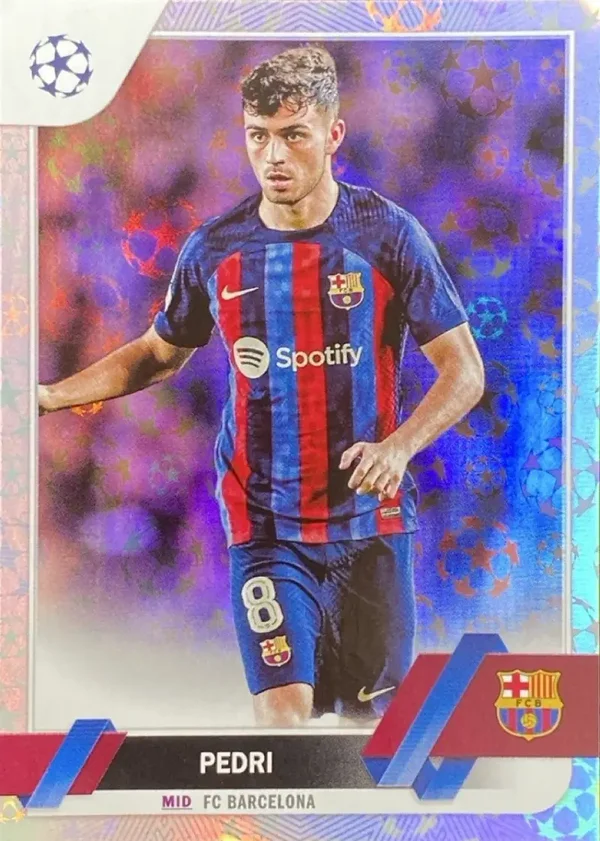 Petri - FC Barcelona - Topps UEFA Club Competitions 2022/23 Starball Foil #136