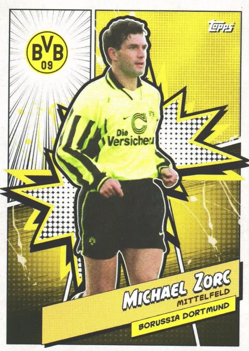 Michael Zorc – BVB Heroes – 2023-24 Topps Borussia Dortmund Fan Set #BVBH-1