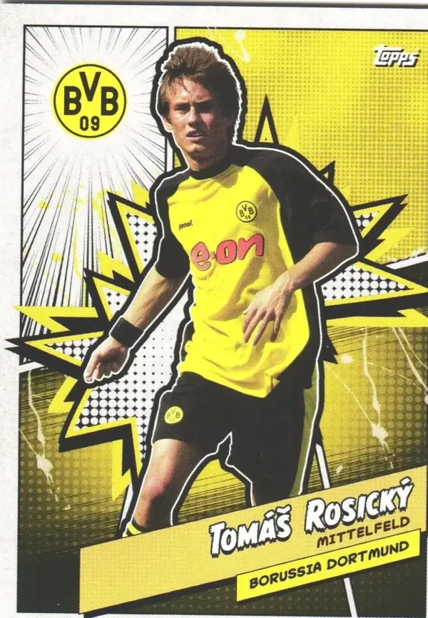 Tomáš Rosický – BVB Heroes – 2023-24 Topps Borussia Dortmund Fan Set #BVBH-5