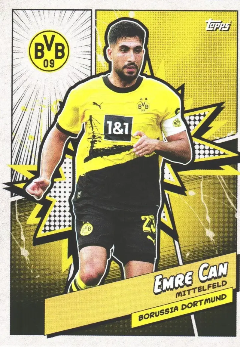 Emre Can – BVB Heroes – 2023-24 Topps Borussia Dortmund Fan Set #BVBH-10
