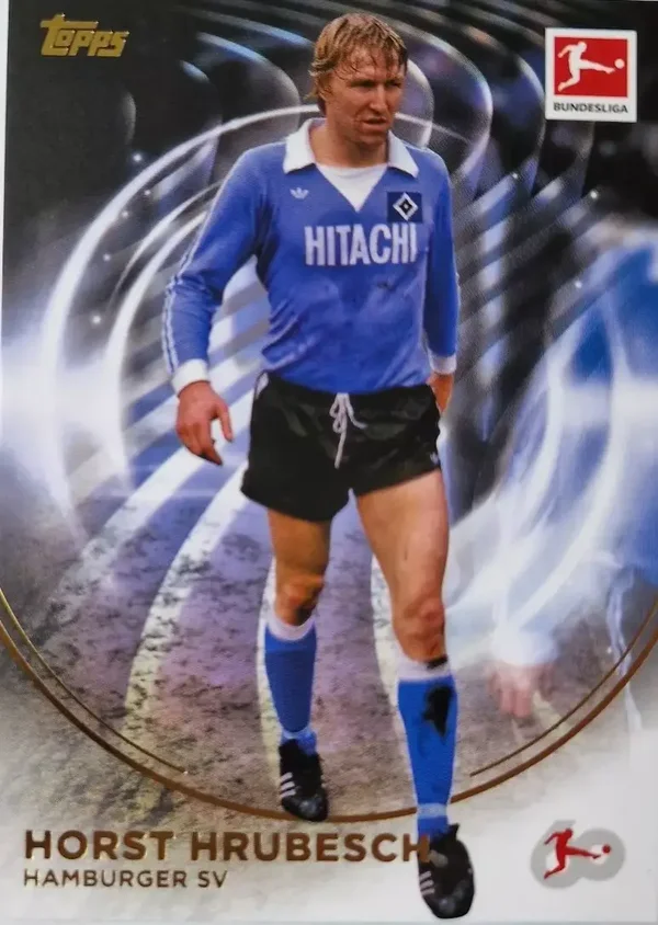 Horst Hrubesch -Topps 60 Years Bundesliga 23/24