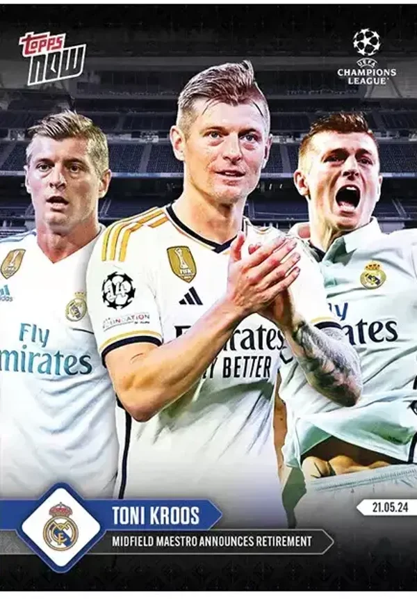 132-Toni Kroos -Topps Now UCL 23/24