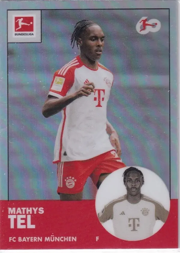 Mathys Tel "1963 Topps" Insert – Topps Chrome Bundesliga 23/24