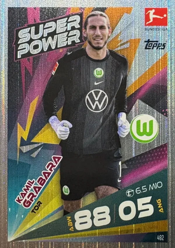 482 - Kamil Grabara - Super Power - 2025/2026