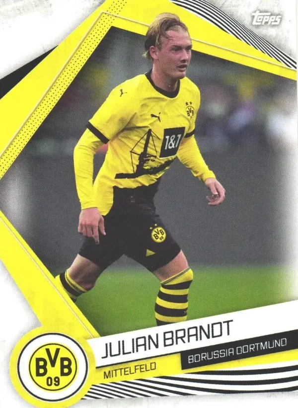 Julian Brandt – Base Card – 2023-24 Topps Borussia Dortmund Fan Set #13