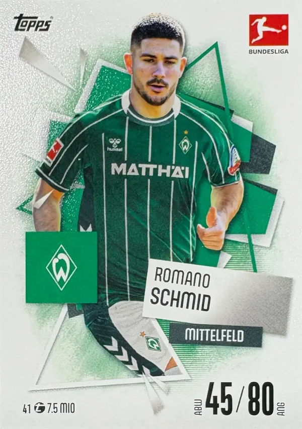 41 - Romano Schmid - 2025/2026