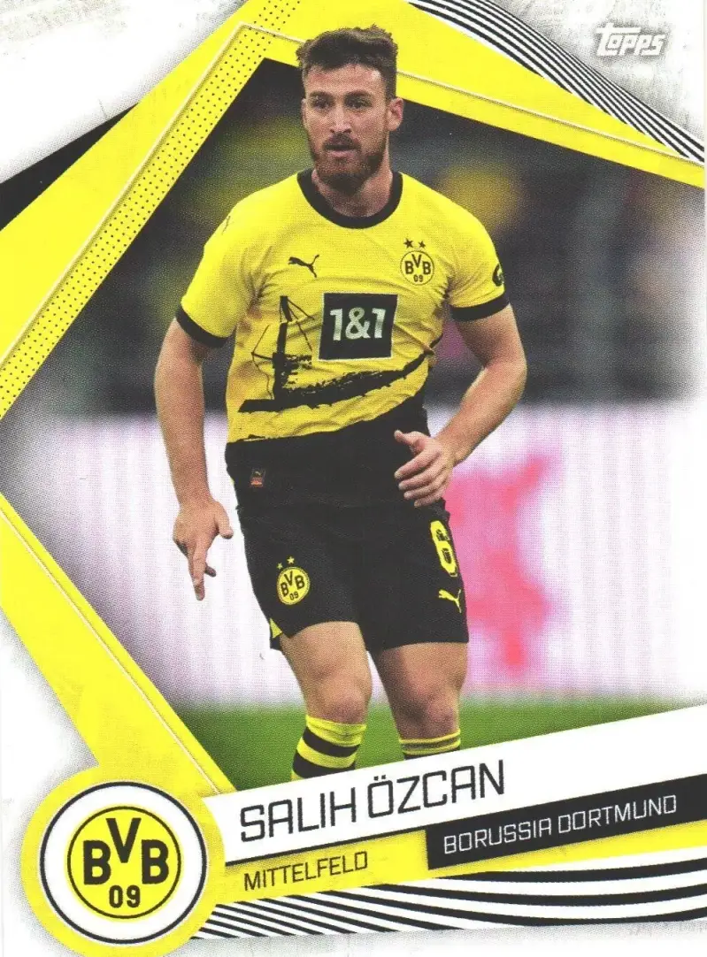 Salih Özcan – Base Card – 2023-24 Topps Borussia Dortmund Fan Set #10