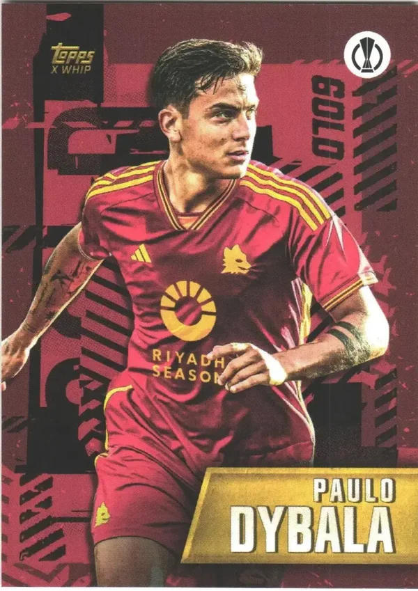 Paulo Dybala - Gold - Topps Gold UEFA Club Competitions 23/24