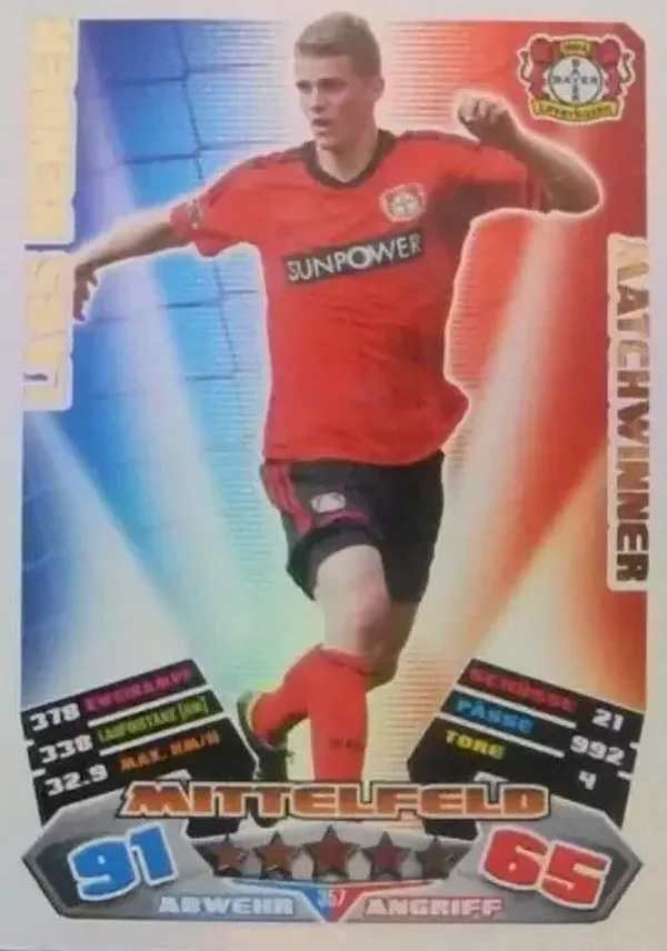 357 - LARS BENDER - Matchwinner - Saison 12/13