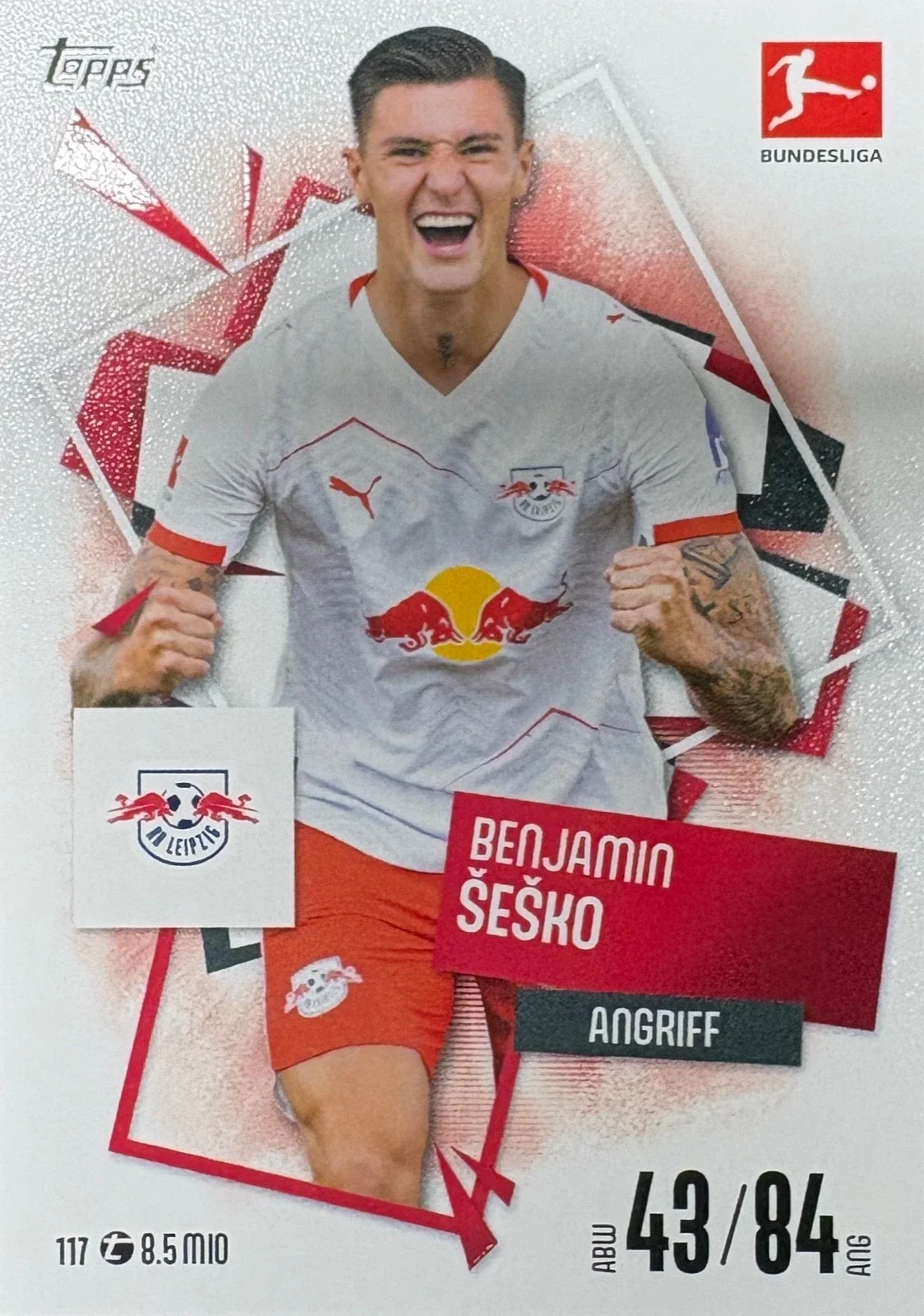 117 - Benjamin Sesko - 2025/2026