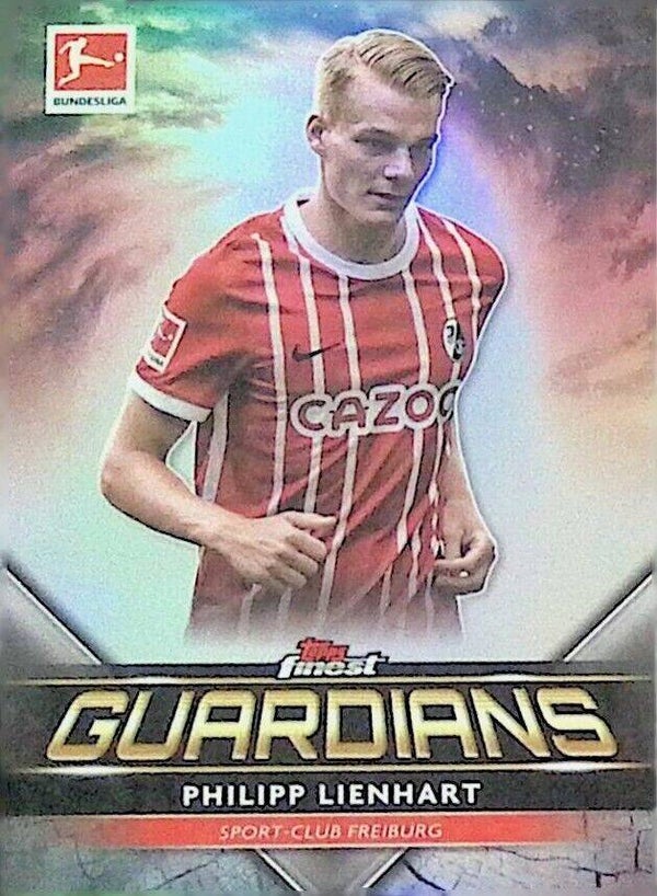 Topps Finest Bundesliga – Philipp Lienhart Insert-Karte (Nr. FG-PL) – Finest Guardians