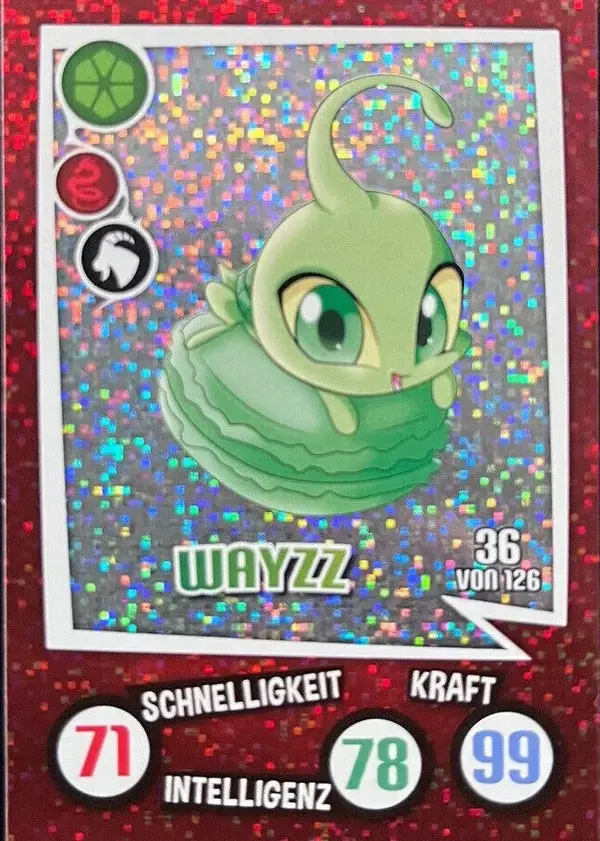 Miraculous Sammelkarte Aldi 2023 Glitzerkarte Nr. 36