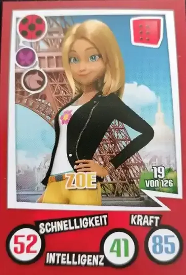 Miraculous Sammelkarte Aldi 2023 Nr. 19