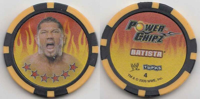 WWE Power Chipz - 4 - Batista (2009)