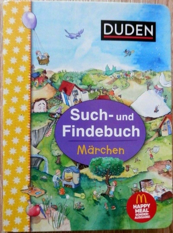 Mc Donalds Happy Meal Buch "Duden-Such-und Findebuch!"