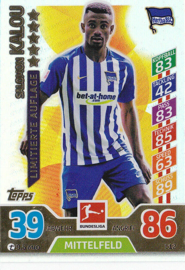 MA-17/18 - L12 - Salomon Kalou - Limitierte Auflage