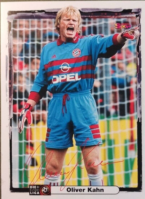 Oliver Kahn  Bravo Sport Autogrammkarte (8)
