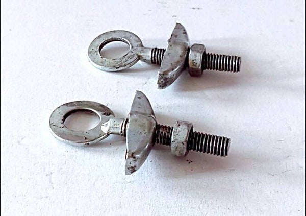 1 Paar Kettenspanner für Rahmen mit horizontalen Ausfallenden Hollandrad, Bahnrad u.a.