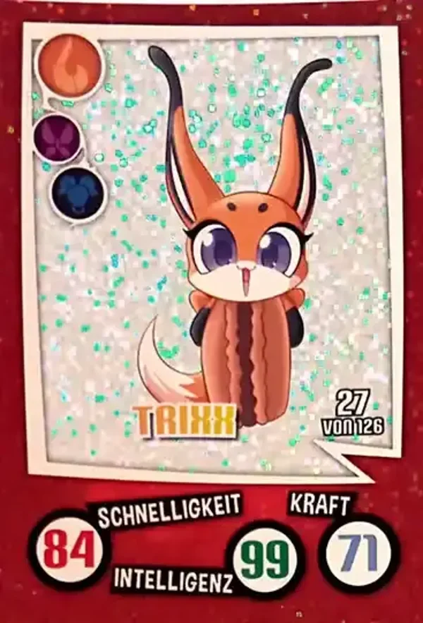 Miraculous Sammelkarte Aldi 2023 Glitzerkarte Nr. 27