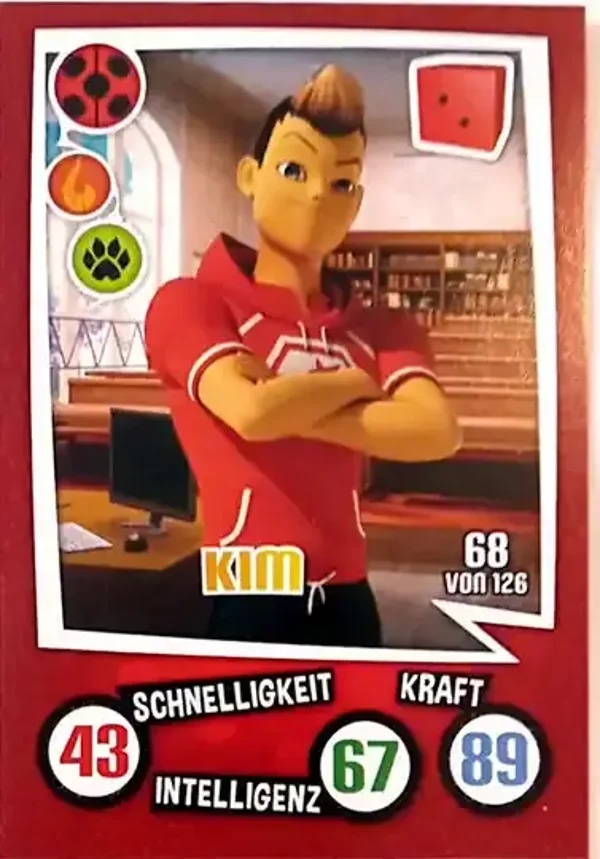 Miraculous Sammelkarte Aldi 2023 Nr.68