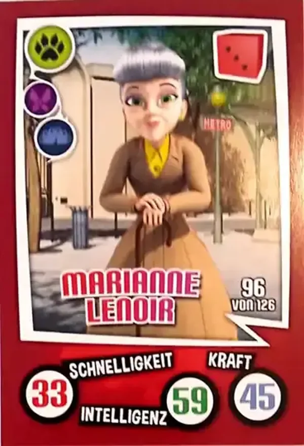 Miraculous Sammelkarte Aldi 2023 Nr. 96